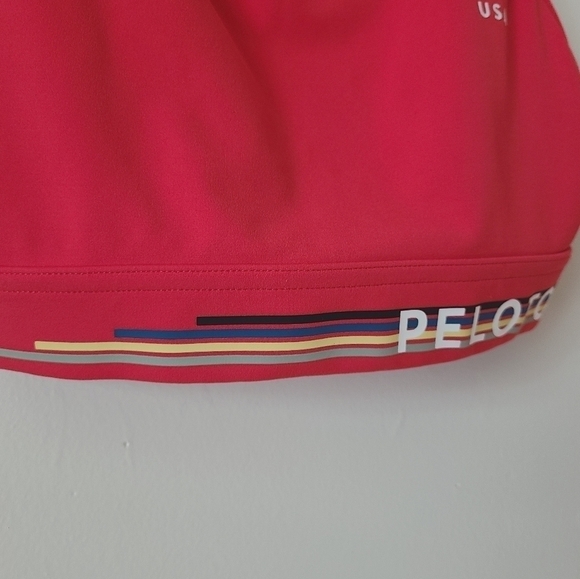 Peloton | Women's Red High Neck Sports Bra (Size Small) - Picture 7 of 11
